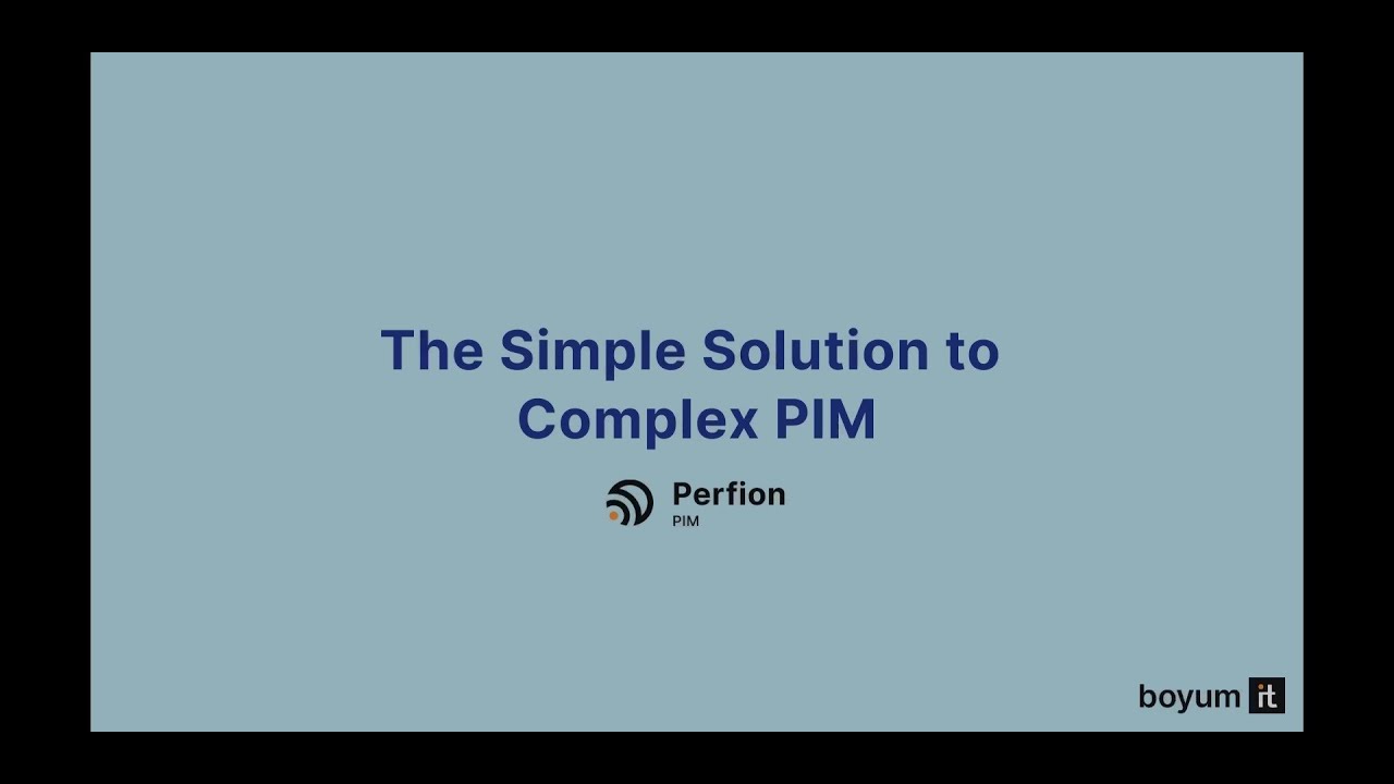The Simple Solution To Complex Product Information Management