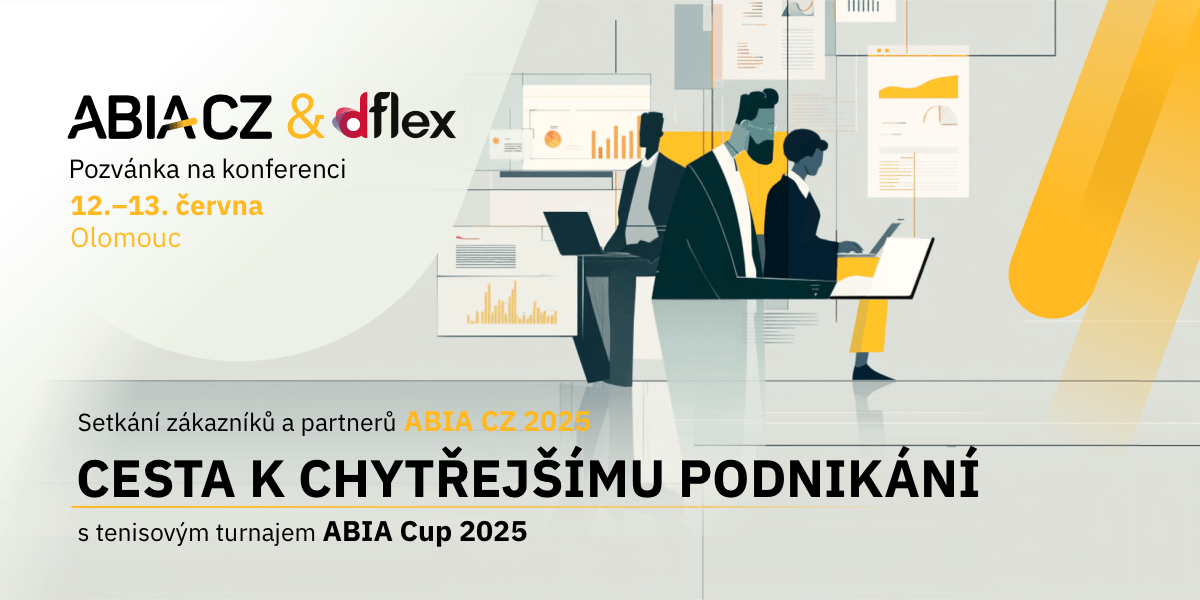 Pozvánka na konferenci ABIA CZ 2025: setkání zákazníků a partnerů